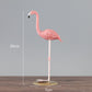 Pink Flamingo Decorative Ornaments Figurines For Living Room Coffee Table Windowsill Mantelpiece Bedroom Dressing Table Nordic Home Decor