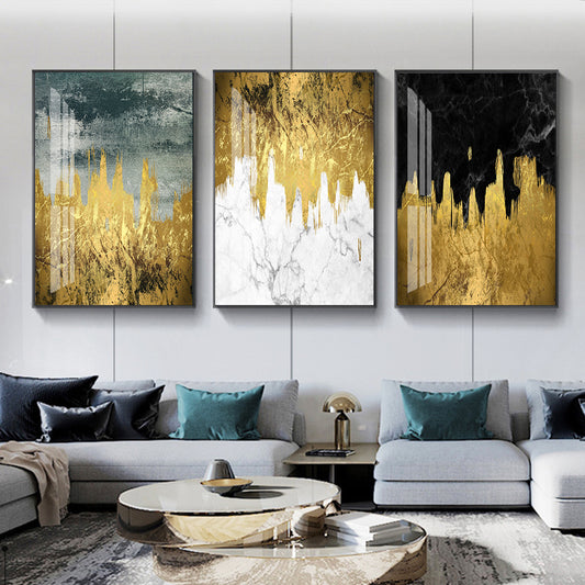 Modern Nordic Golden Abstract Urban Loft Wall Art Fine Art Canvas Prints Contemporary Pictures For Living Room Bedroom Luxury Home Office Interior DecorModern Nordic Golden Abstract Urban Loft Wall Art Fine Art Canvas Prints Contemporary Pictures For Living Room Bedroom Luxury Home Office Interior Decor