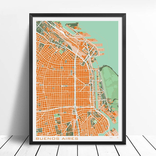 Abstract City Maps Wall Art Famous City Paris New London Stockholm Fine Art Canvas Prints Modern Pictures For Living Room Home Office Interior Decor