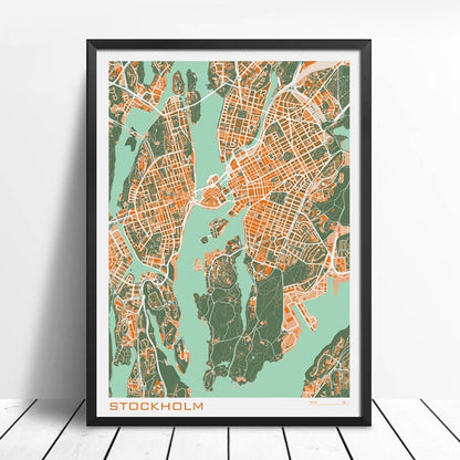 Abstract City Maps Wall Art Famous City Paris New London Stockholm Fine Art Canvas Prints Modern Pictures For Living Room Home Office Interior Decor