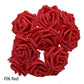 Colorful Bouquet Flowers Foam Roses Bridal Bouquet Tabletop Floral Display DIY Home Decor Nordic Floral Florist Supplies Packs of 25