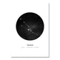 Minimalist Abstract Constellations Wall Art Black And White Star Signs Astrology Fine Art Canvas Prints For Living Room Bedroom Home Decor
