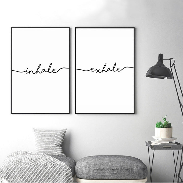 Letters & Quotes Posters - Hygge Lagom Scandinavian Lifestyle Wall Art ...