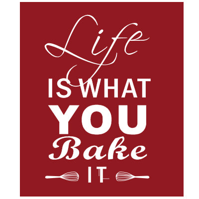 Life Is What You Bake It Kitchen Wall Art Posters Stylish Nordic Colorful Simple Canvas Prints For Kitchen Cafe and Modern H