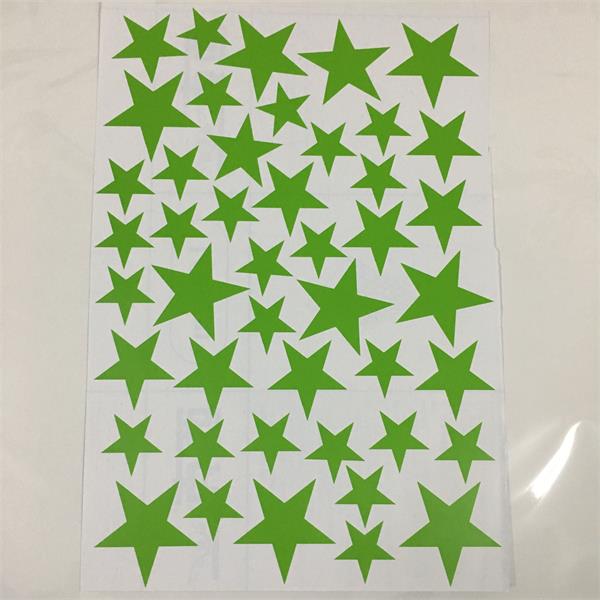 Starry Wall Decals Removable Colorful PVC Star Stickers For Nursery Room Kids Play Room Classroom Little Stars Baby Nursery DIY Decor