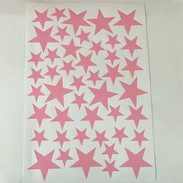 Starry Wall Decals Removable Colorful PVC Star Stickers For Nursery Room Kids Play Room Classroom Little Stars Baby Nursery DIY Decor