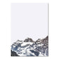 Blue Ridge Mountains Wall Art Matterhorn Minimalist Keep Life Simple Nordic Style Fine Art Canvas Prints For Modern Home Interior Decor