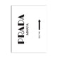 I Don't Do Fashion Black And White Posters Nordic Style Minimalist Wall Art Fine Art Canvas Prints Salon Wall Art For Boutique Living Room Bedroom Home Decor